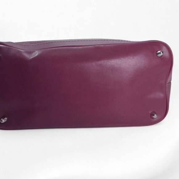 COACH Hamptons Satchel in burgundy/berry red Y2K - Picture 8 of 12